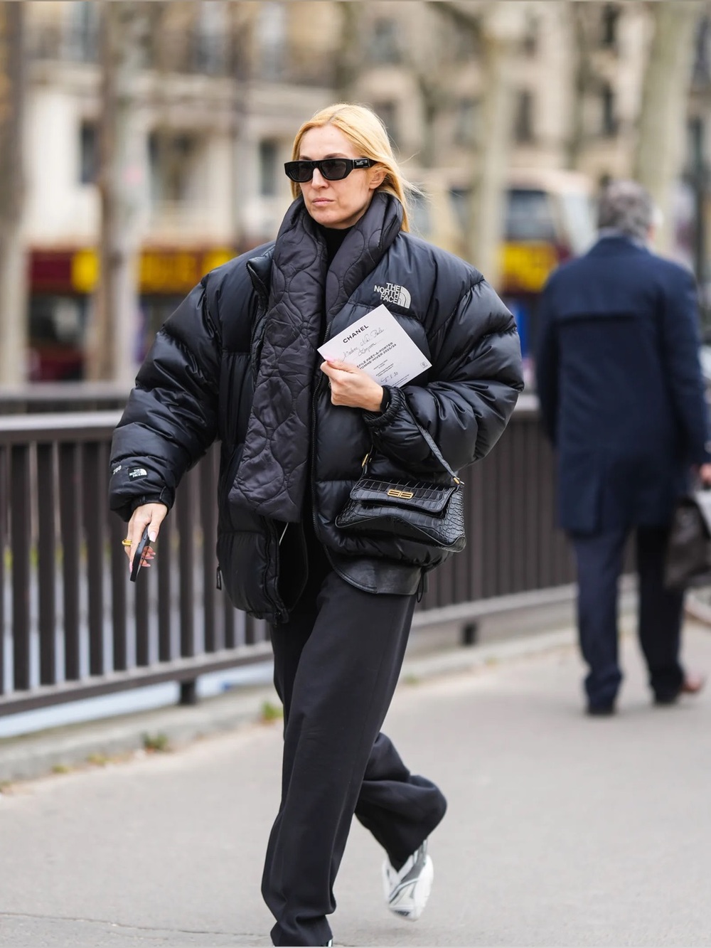 The north face 1996 Retro Nuptse Hooded Jacket black